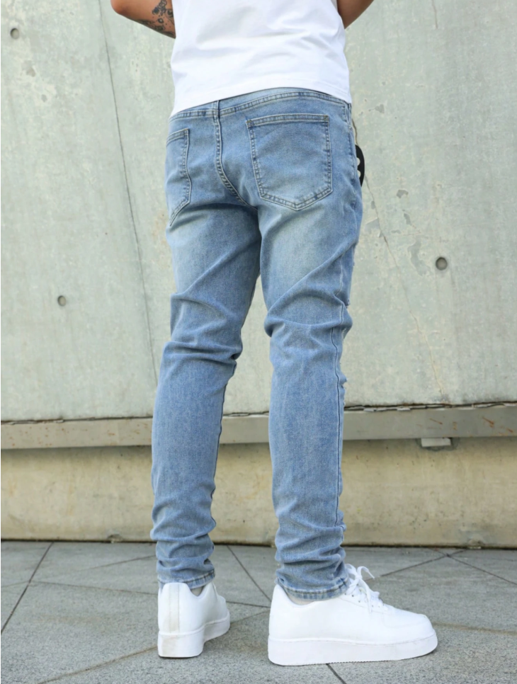FAZVIDA Stretchy Slim Straight Pants - H005s