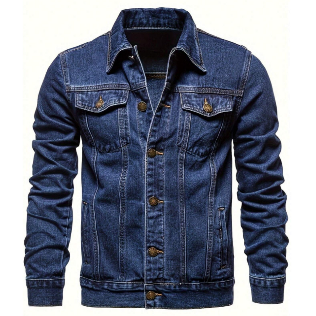 FAZVIDA Slim-Fit Denim Jacket - view 5