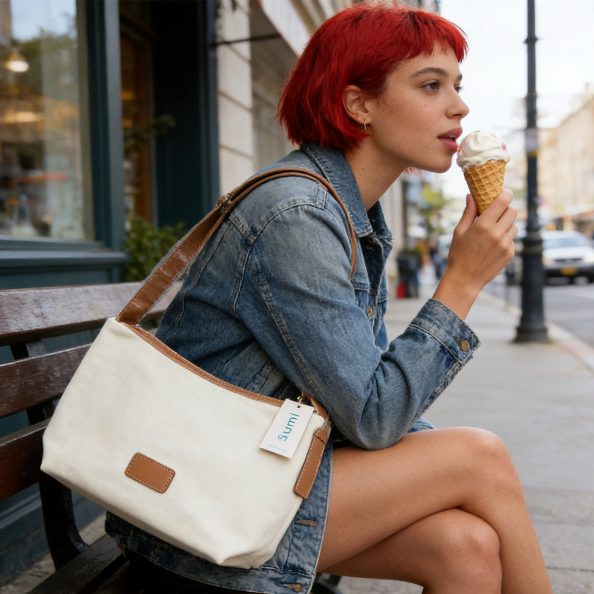 FAZVIDA Simple Crossbody Bag - view 3