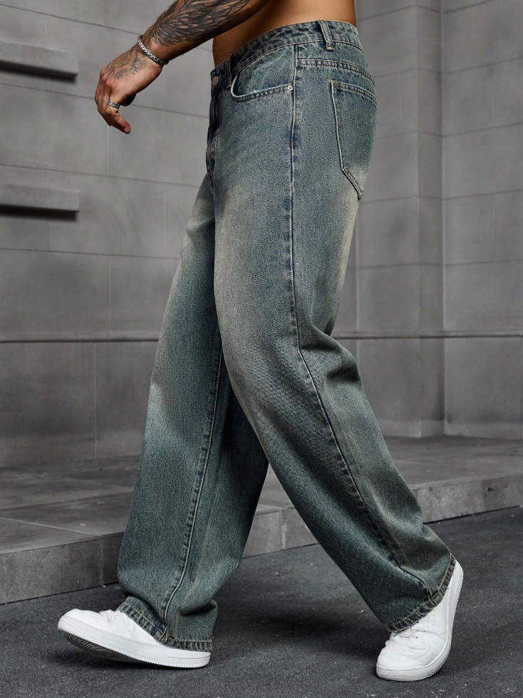 FAZVIDA Unlined Loose Straight Pants - view 2