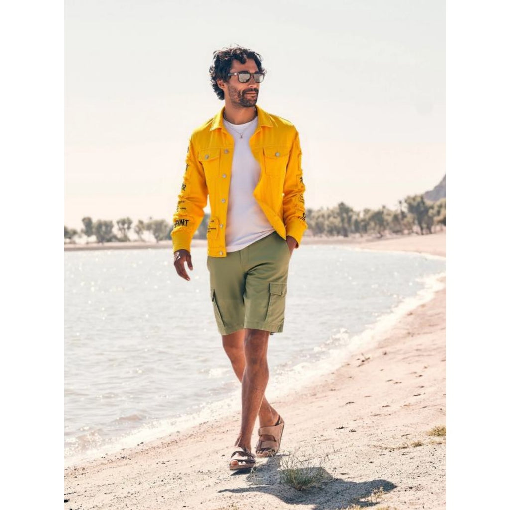 FAZVIDA Loose Cotton Denim Jacket - view 7
