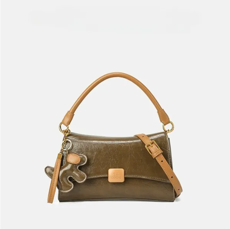 FAZVIDA Women's Shoulder Armpit Bag - Brown