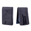 FAZVIDA Men's Pop-Up RFID Wallet - Black