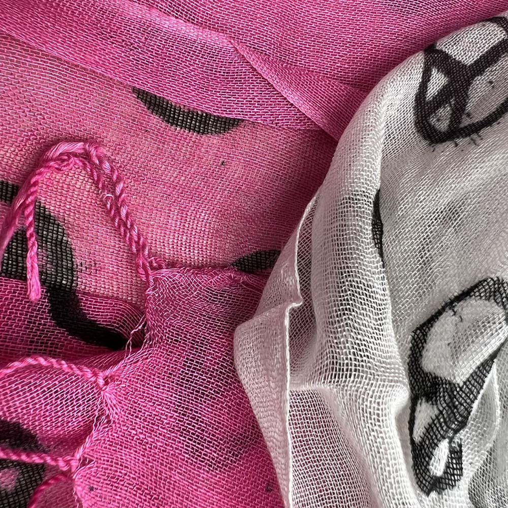 FAZVIDA Women's and Men's Semi Sheer Scarf - view 3