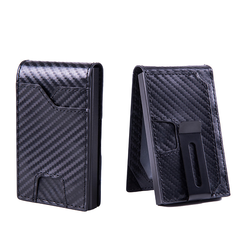 FAZVIDA Men's Pop-Up RFID Wallet - Gray