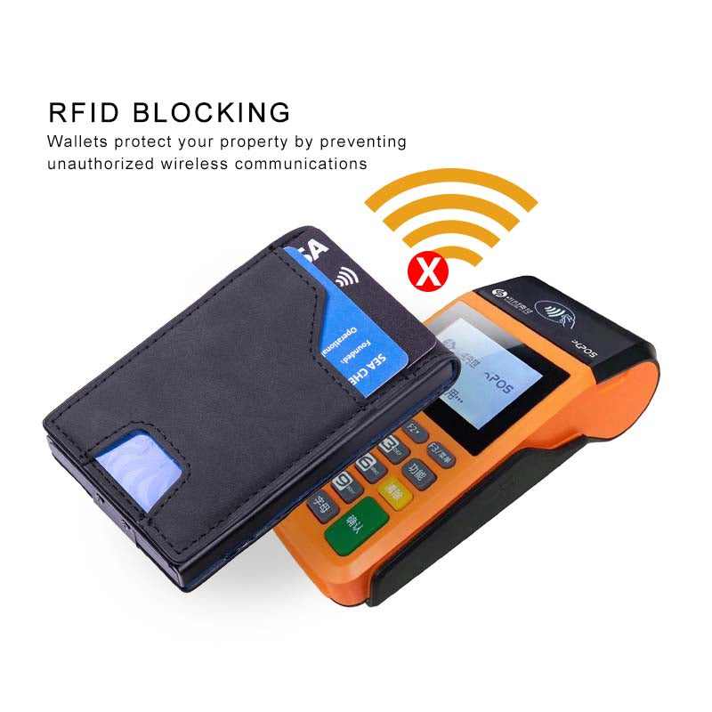 FAZVIDA Men's Pop-Up RFID Wallet - view 4