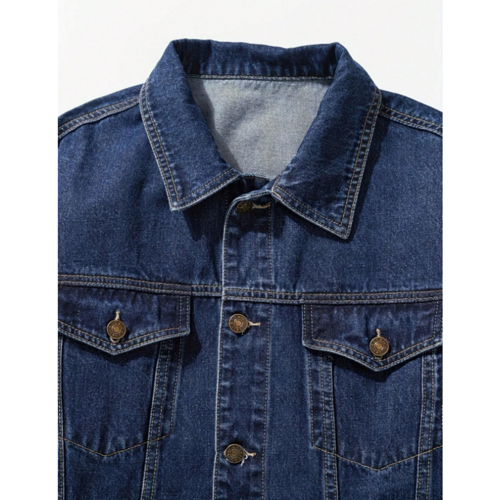 FAZVIDA Slim-Fit Denim Jacket - view 9