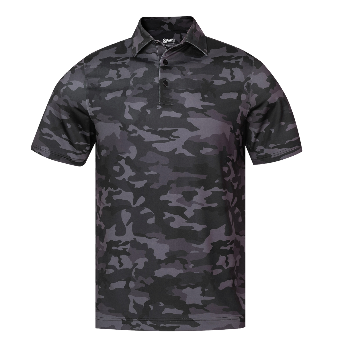 The Black Camo Polo