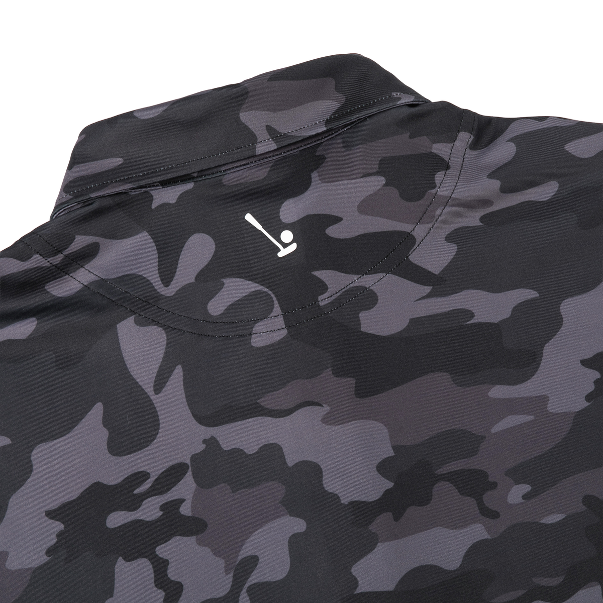 The Black Camo Polo