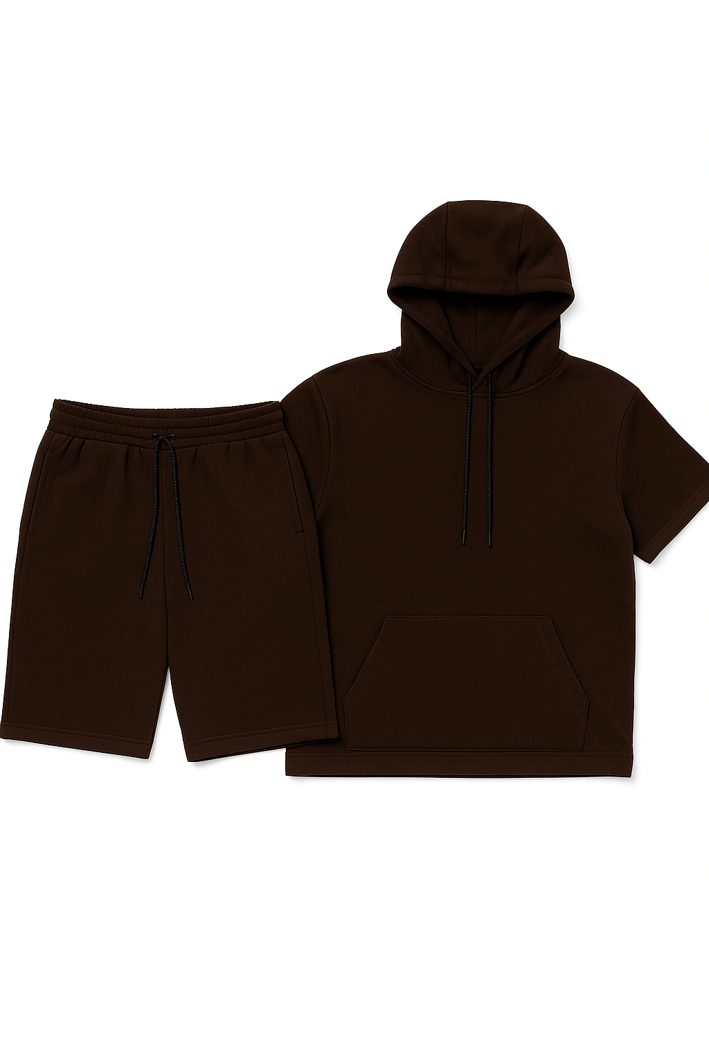 The Short Sleeve Hoodie & Shorts Set