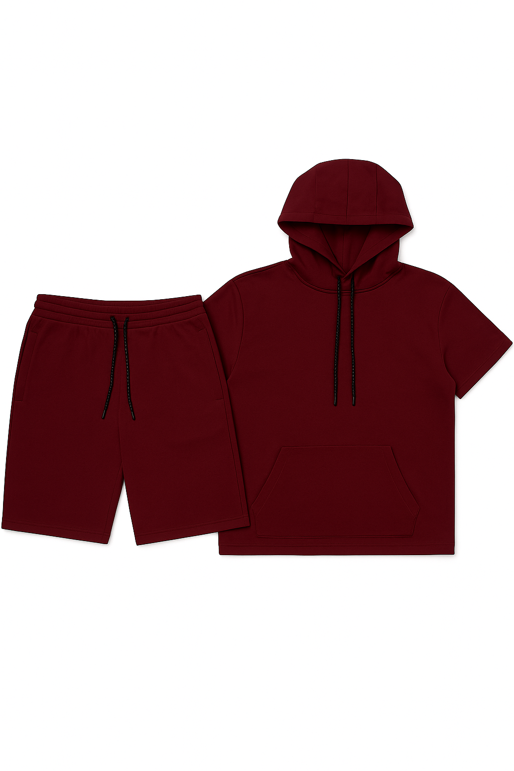 The Short Sleeve Hoodie & Shorts Set