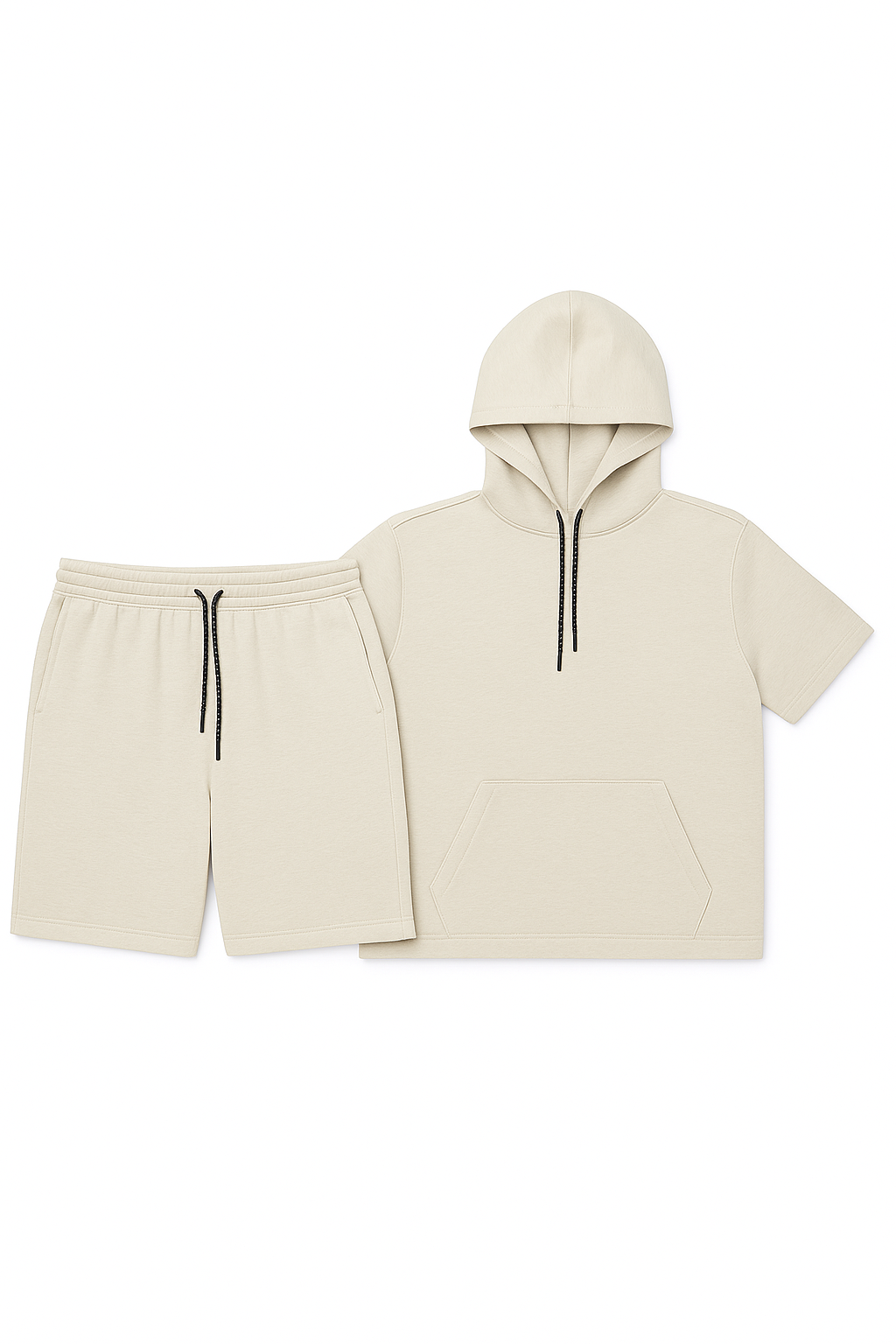 The Short Sleeve Hoodie & Shorts Set