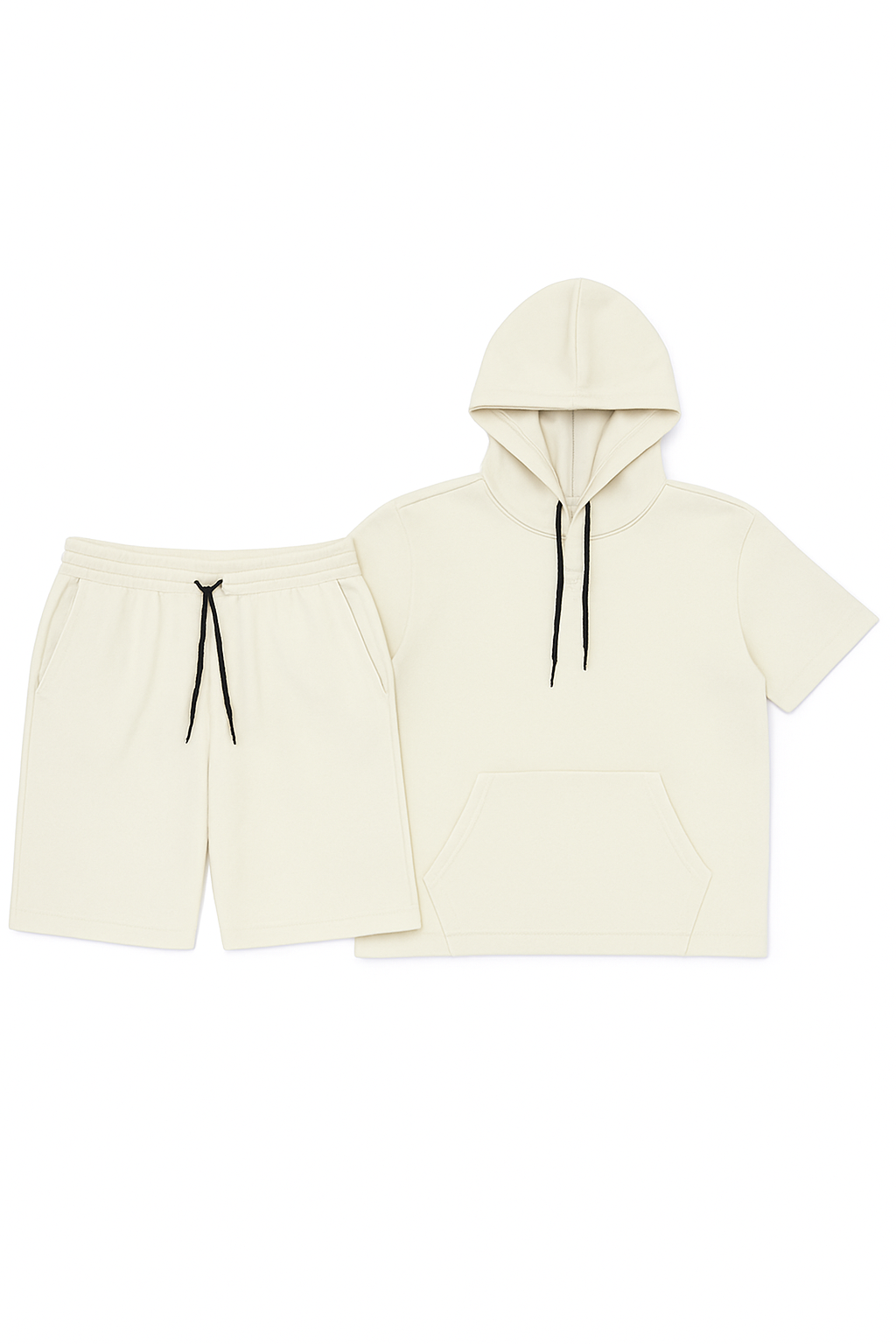 The Short Sleeve Hoodie & Shorts Set