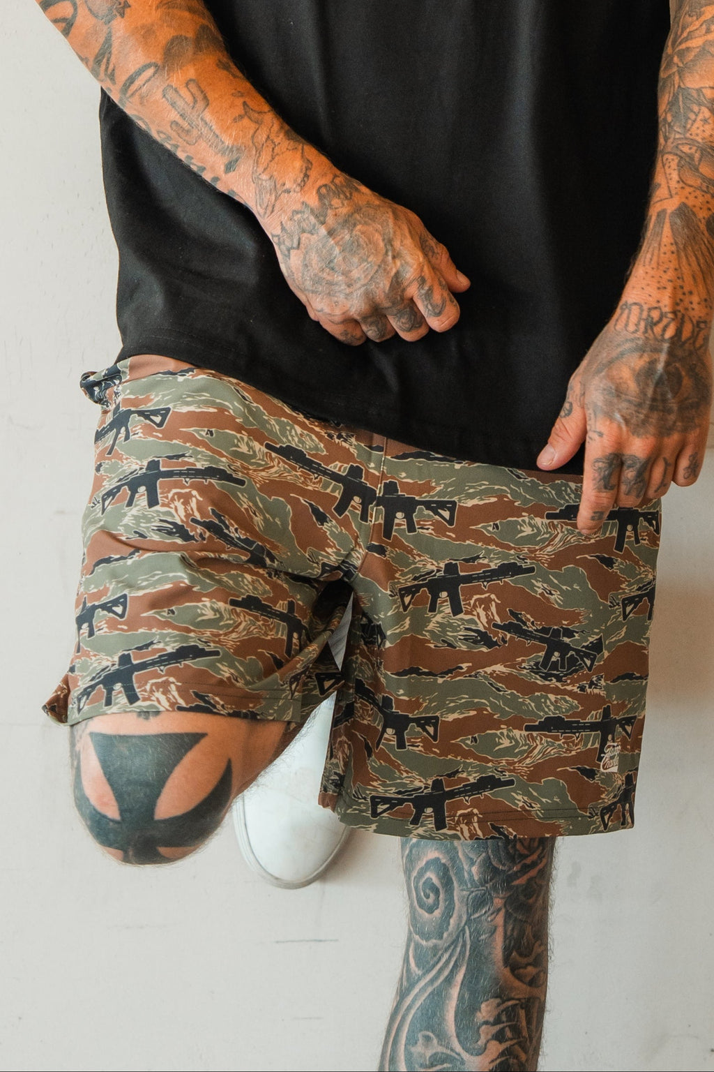The Snipes & Stripes Training Shorts