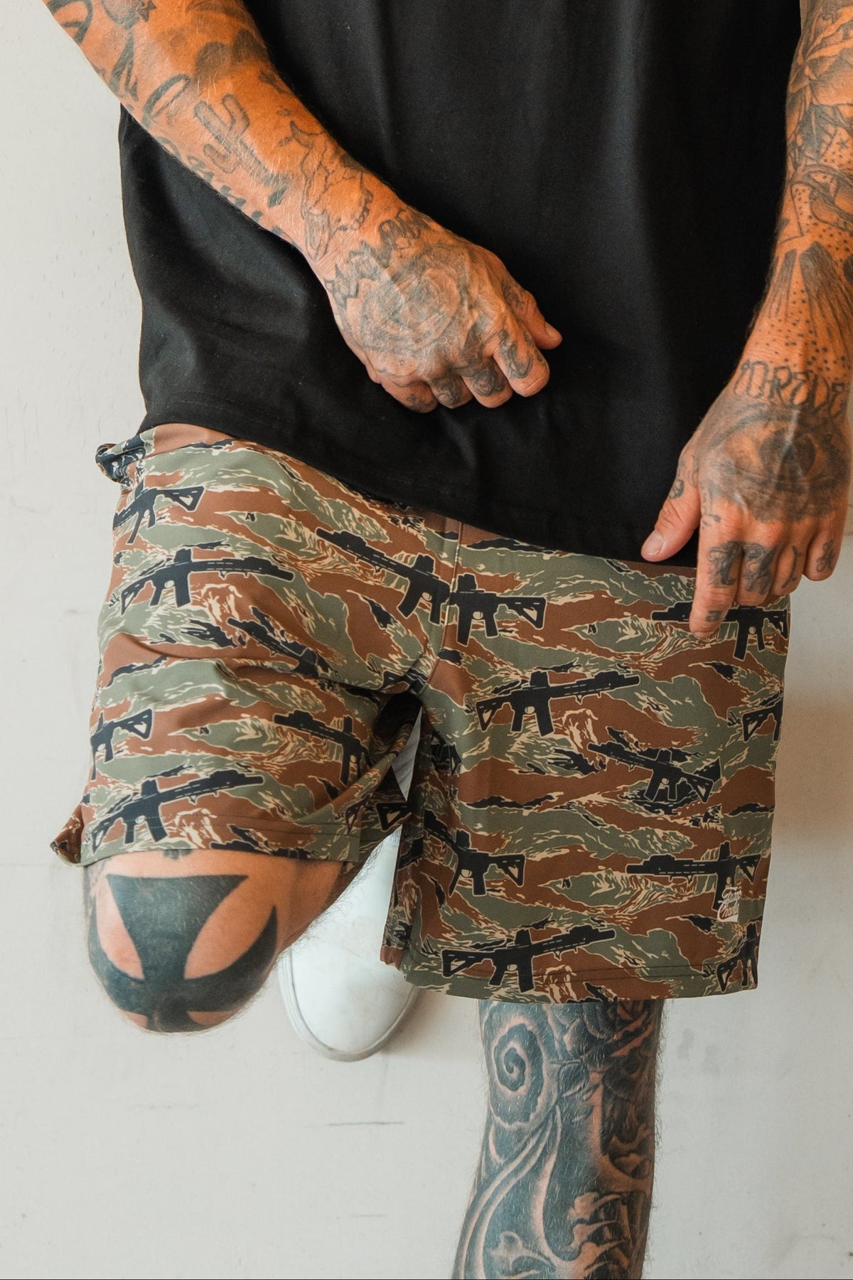 The Snipes & Stripes Training Shorts