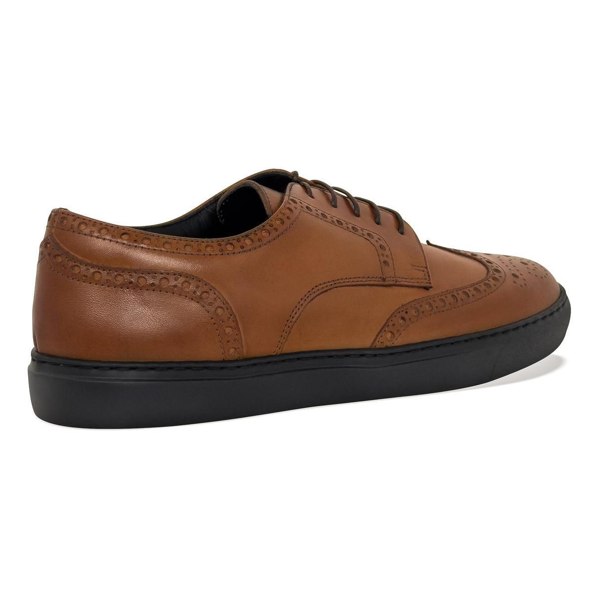 The Cognac Wingtip Sneakers