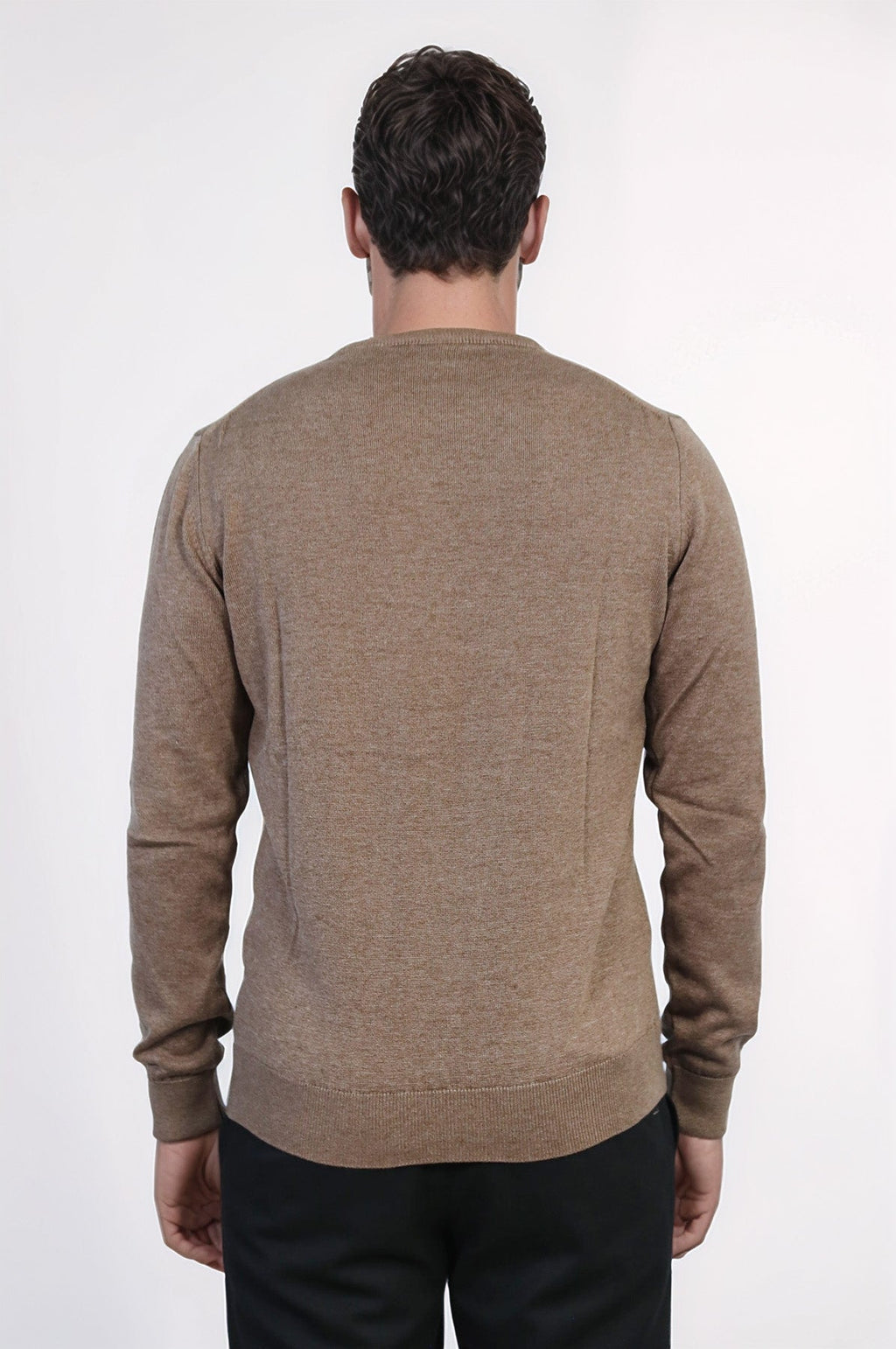The Brown Crew Neck Sweater