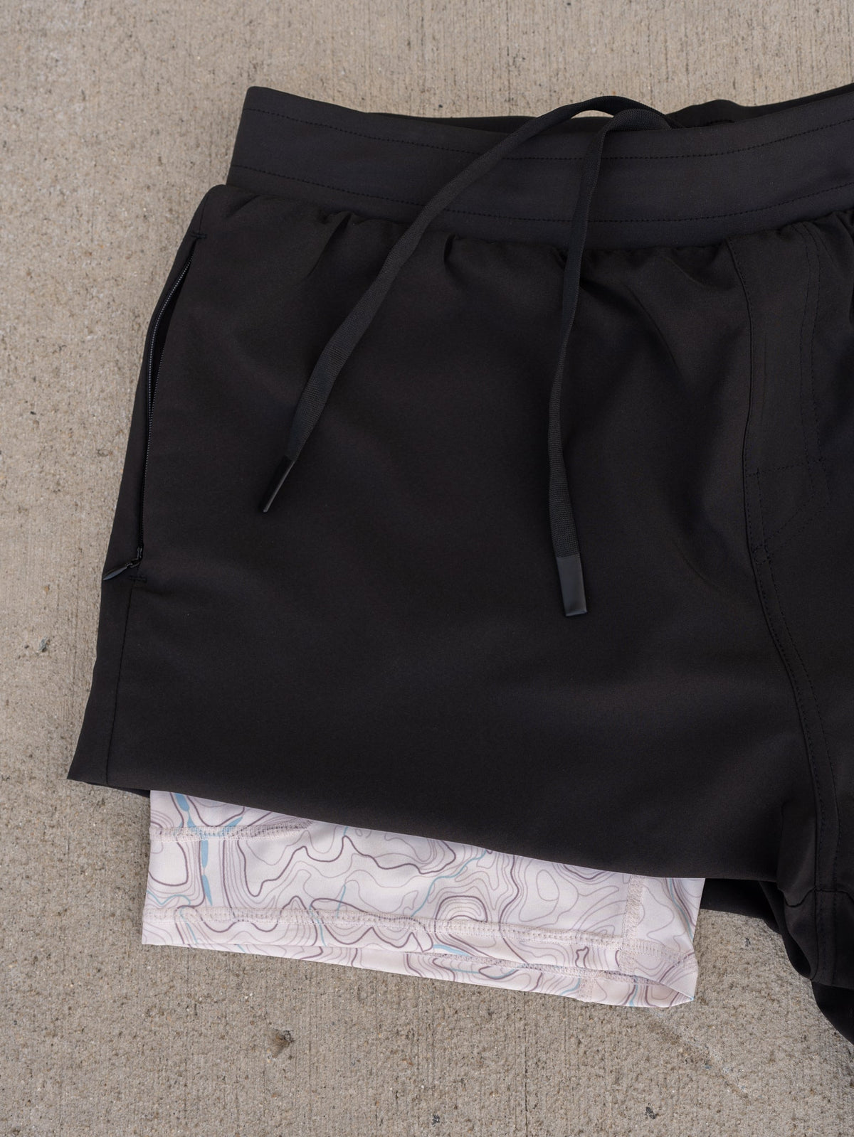 The Black Hybrid Shorts