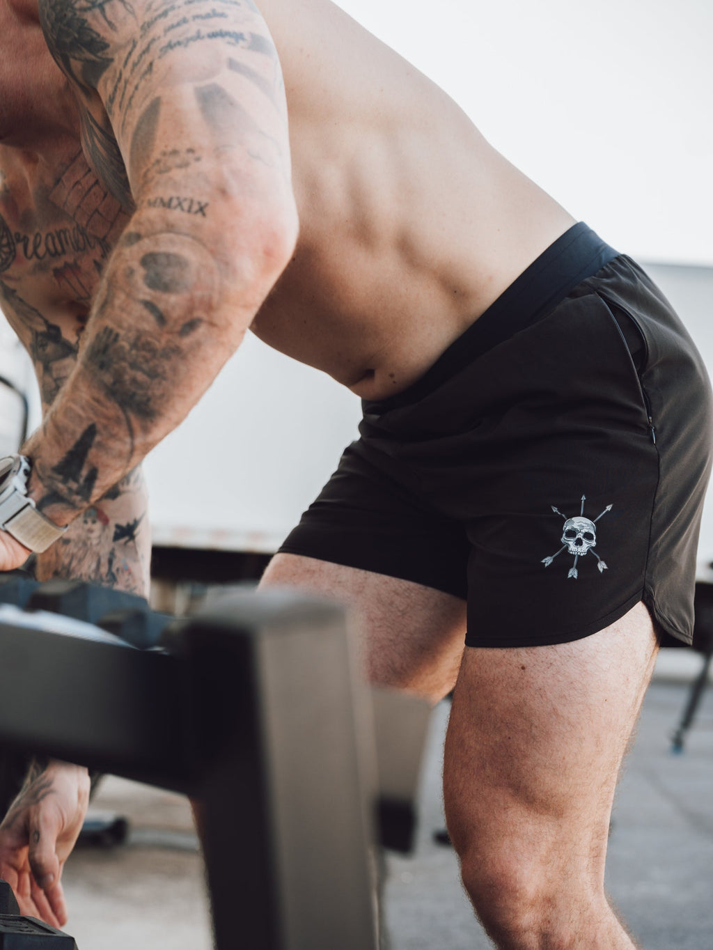 The Black Hybrid Shorts