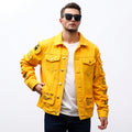 FAZVIDA Loose Cotton Denim Jacket - Y042S
