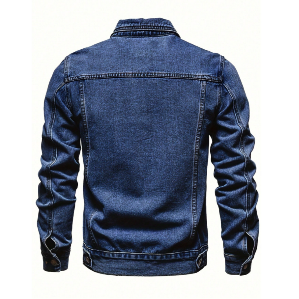 FAZVIDA Slim-Fit Denim Jacket