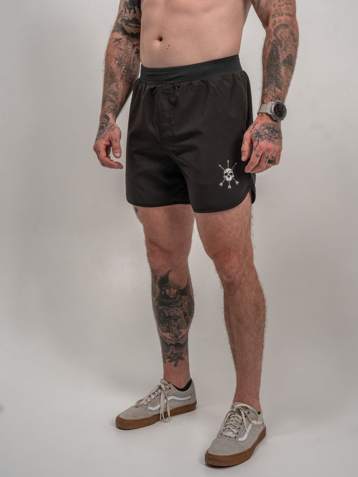 The Black Hybrid Shorts