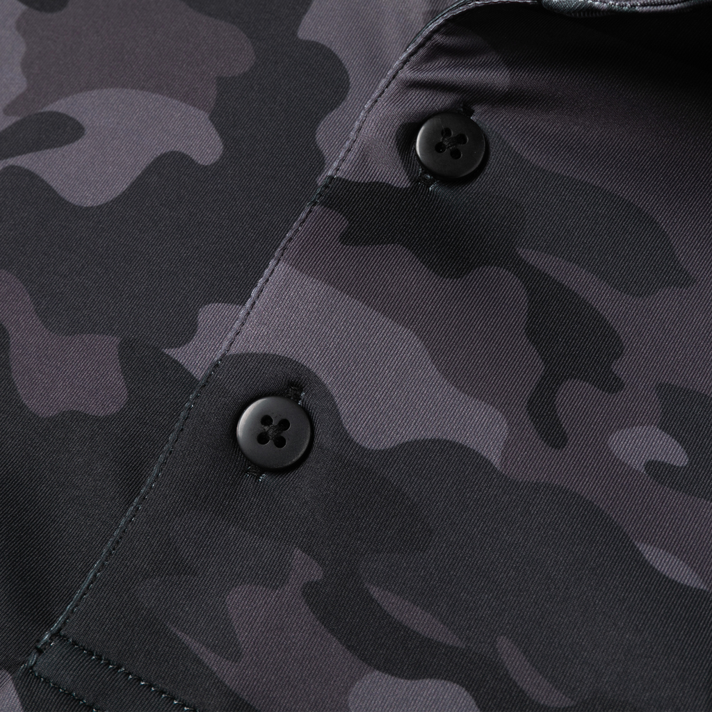 The Black Camo Polo