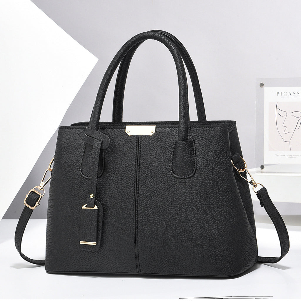 FAZVIDA Women's Large Capacity Tote Bag - Black