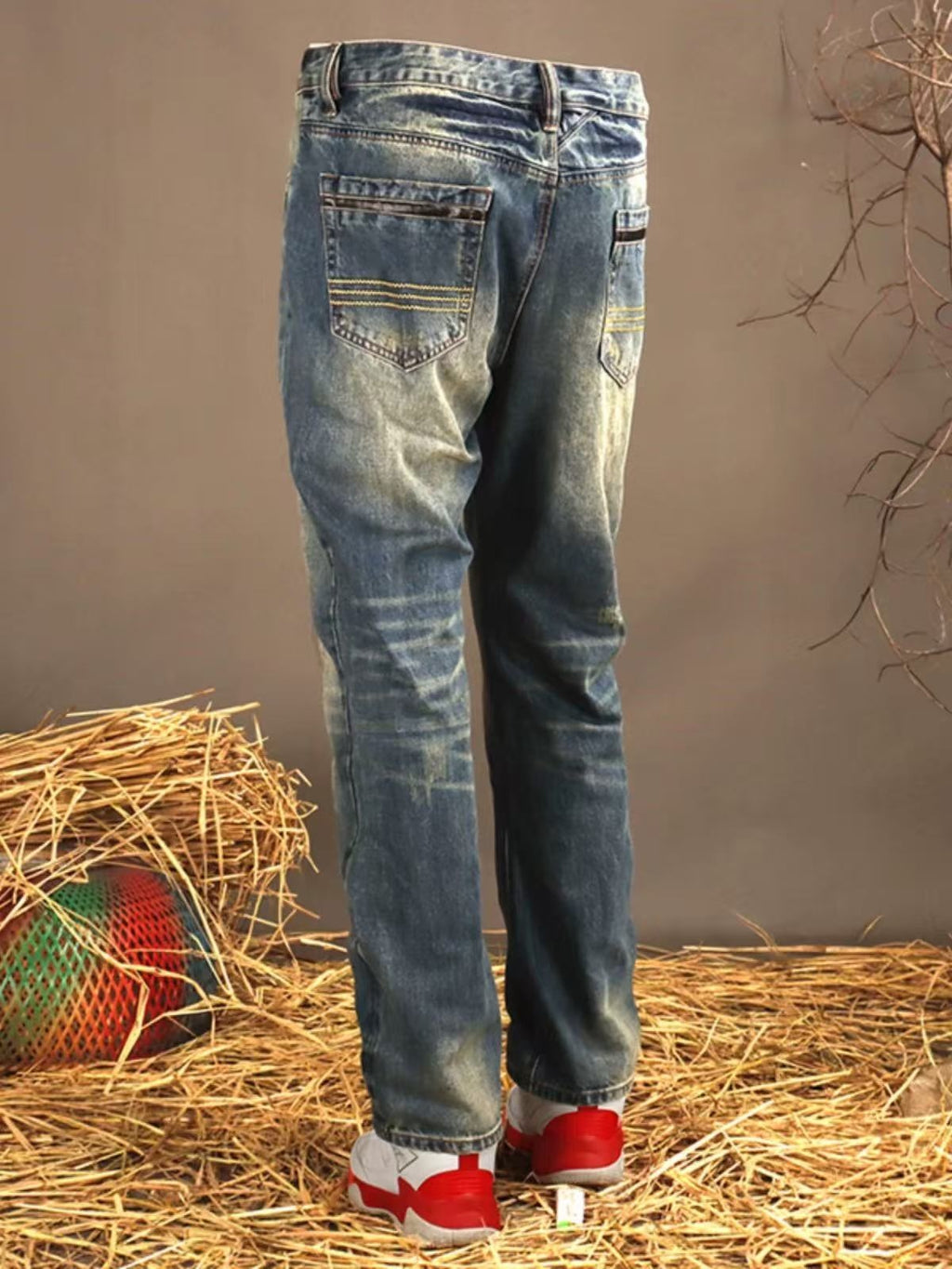 FAZVIDA Cotton Slim Straight Pants - H268s