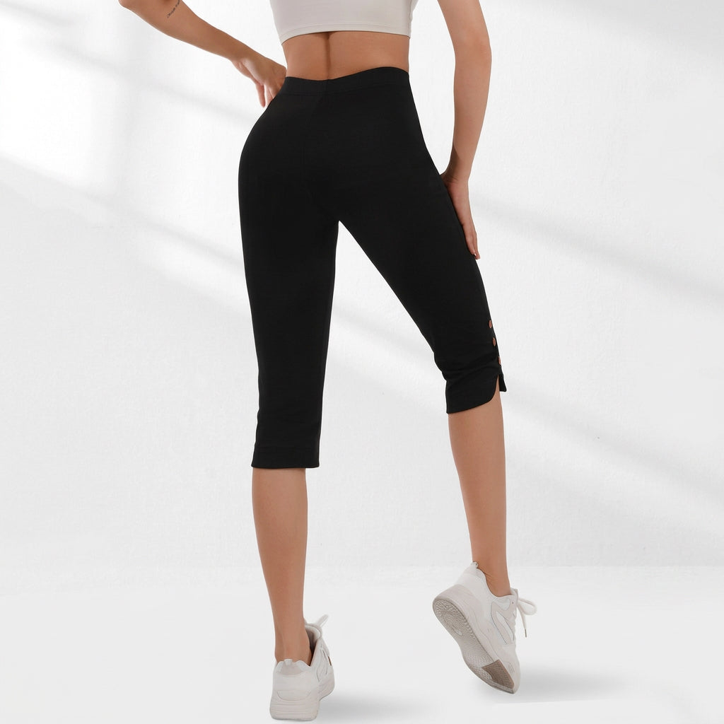 FAZVIDA Women's High-Waisted Capri Pants - view 3