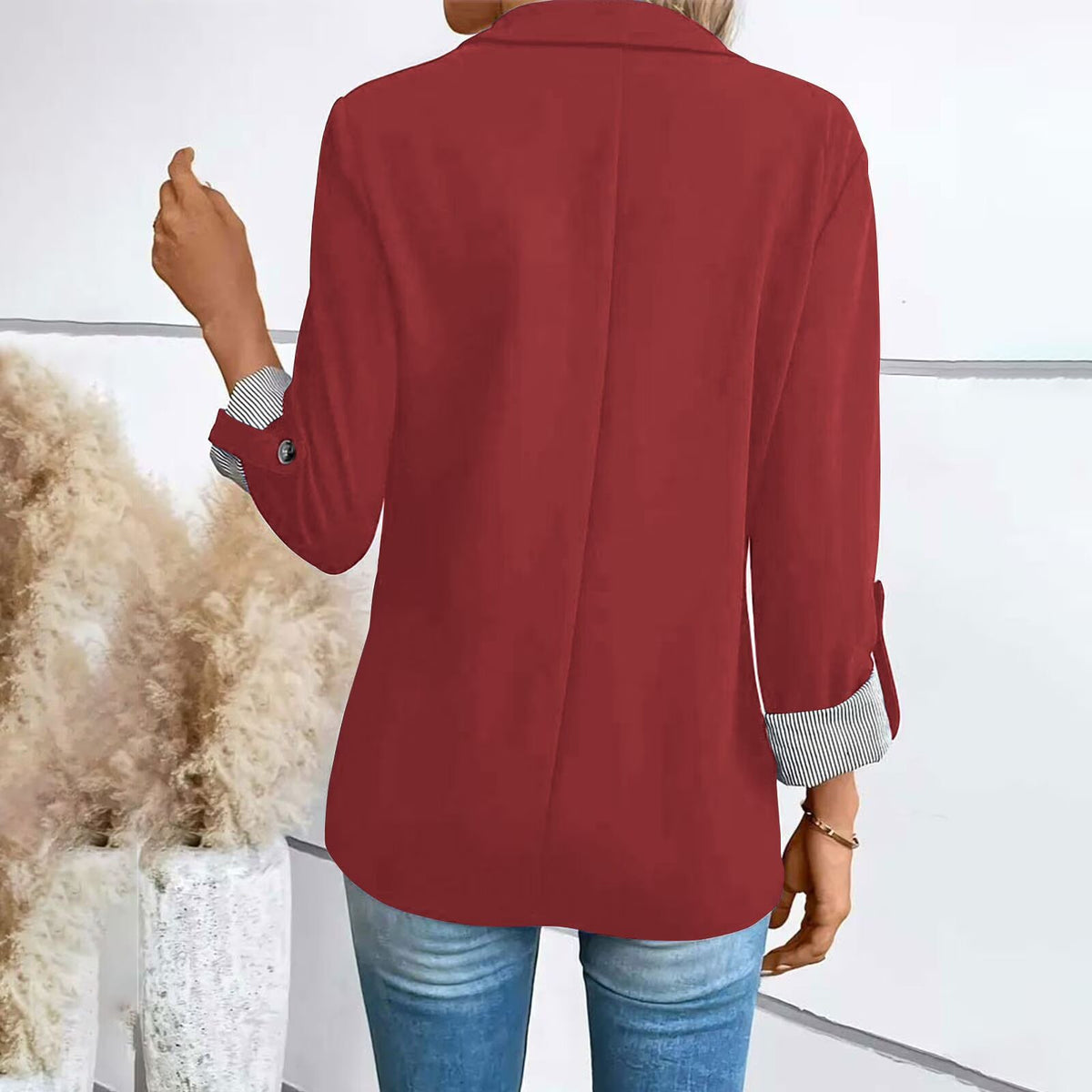 FAZVIDA Women's Open-Front Blazer - view 2