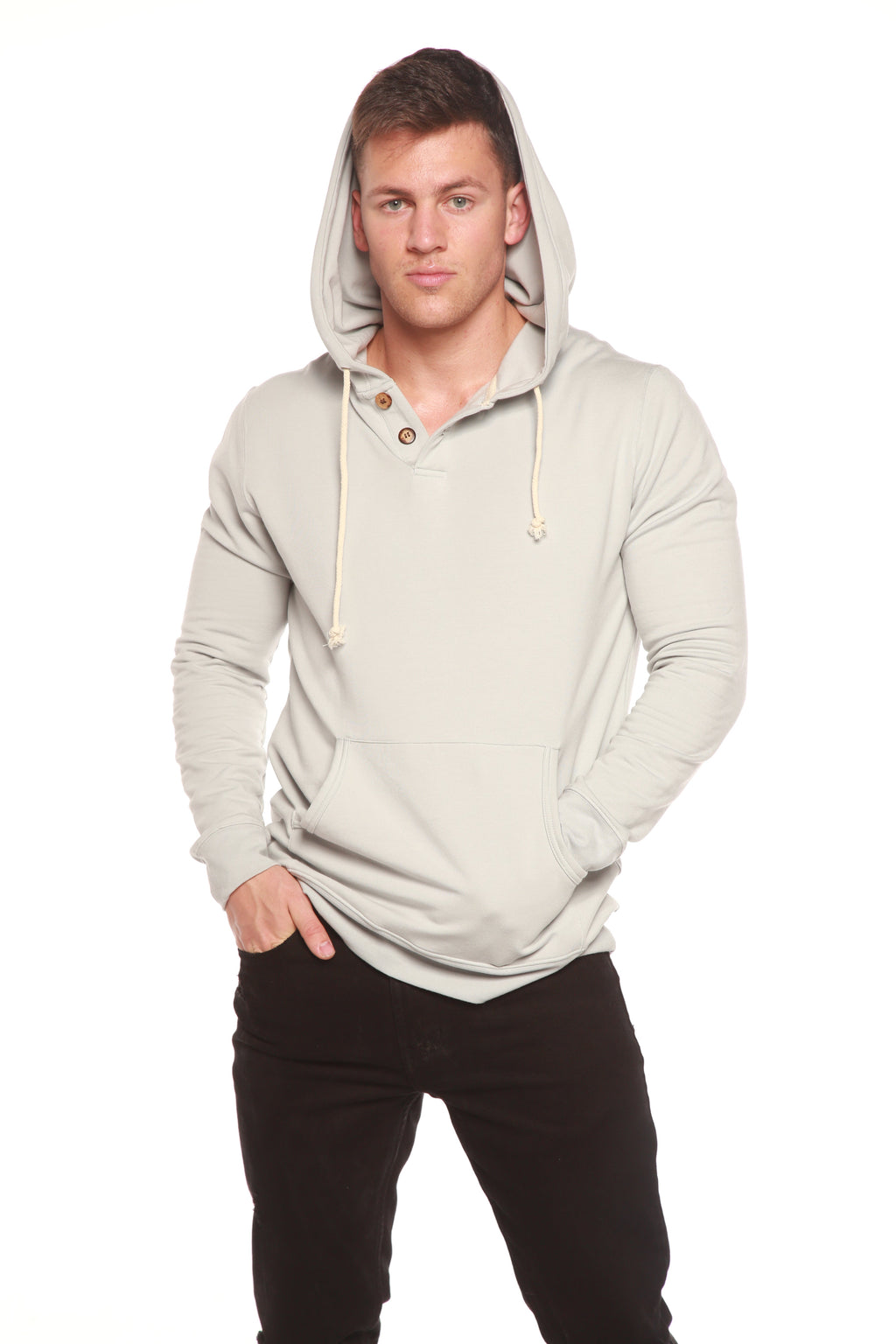 The Bamboo Henley Hoodie